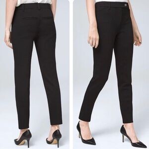 WHBM The Tapered Ankle Black Pants Size 2